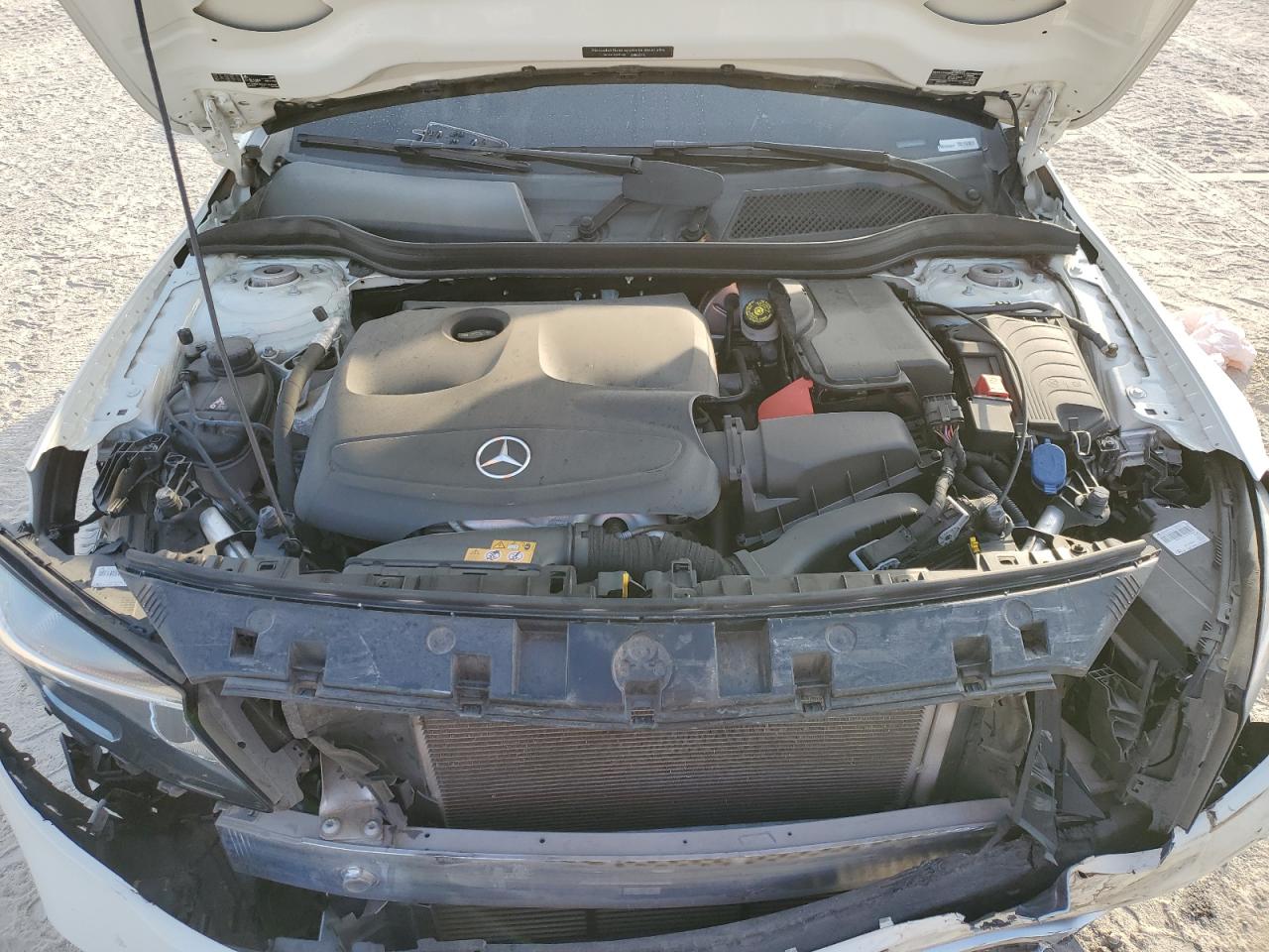 2018 Mercedes-Benz GLA-klasse VIN WDCTG4EB0JJ463238 Copart auction photo, front end damage thumbnail 13
