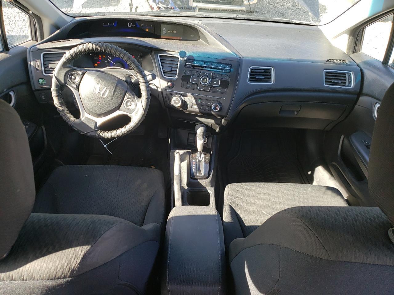 2014 Honda Civic VIN 2HGFB2F53EH513878 Copart auction photo, side / undercarriage damage thumbnail 8