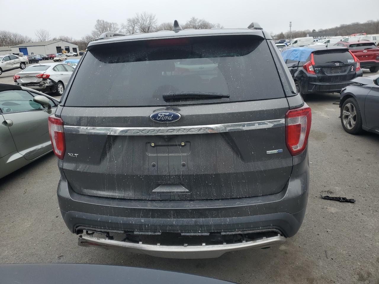 2016 Ford Explorer VIN 1FM5K8DH8GGC02208 Copart auction photo, rear end damage thumbnail 6