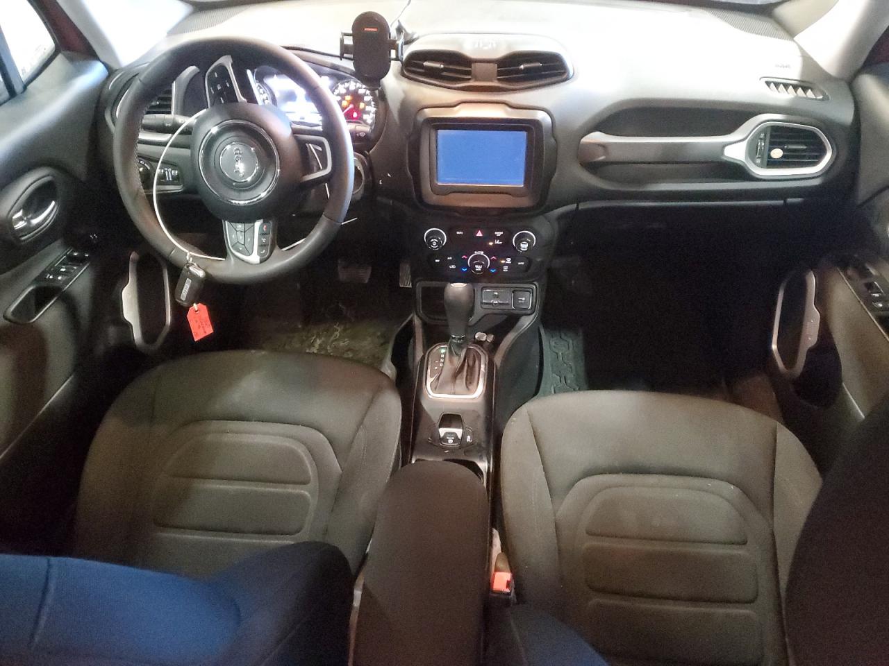 2021 Jeep Renegade VIN ZACNJCBB9MPM37186 Copart auction photo, undercarriage / front end damage thumbnail 8