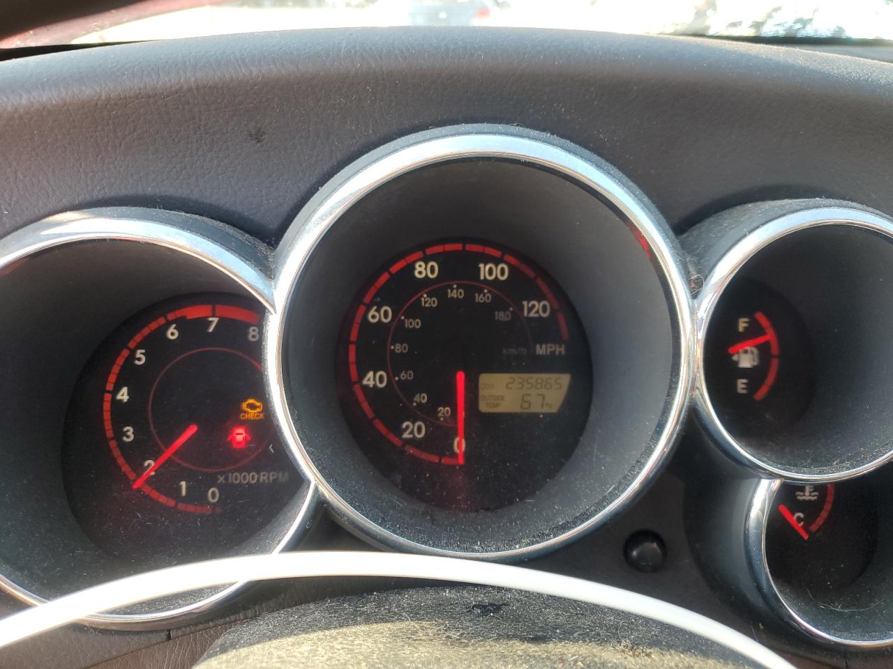 2004 Pontiac Vibe VIN 5Y2SL64894Z437337 Copart auction photo, minor dent/scratches damage thumbnail 9