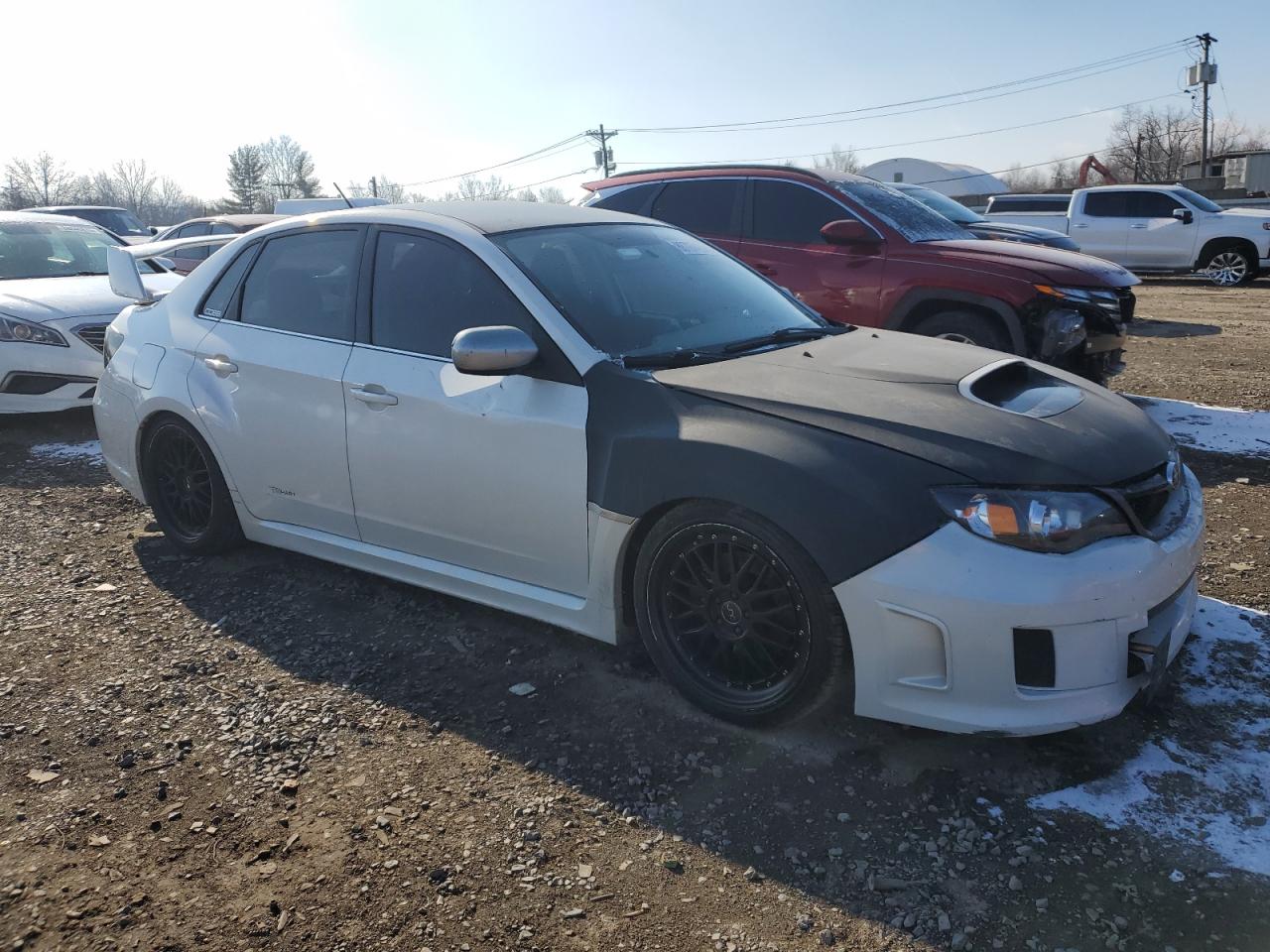 2011 Subaru WRX VIN JF1GV7E65BG510110 Copart auction photo, rear end damage thumbnail 4