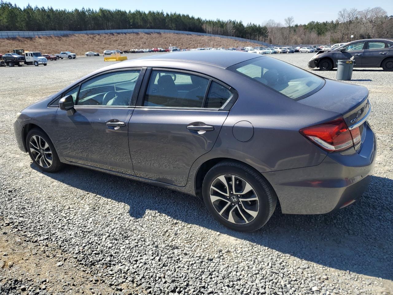 2015 Honda Civic VIN 19XFB2F81FE035191 Copart auction photo, undercarriage damage thumbnail 2