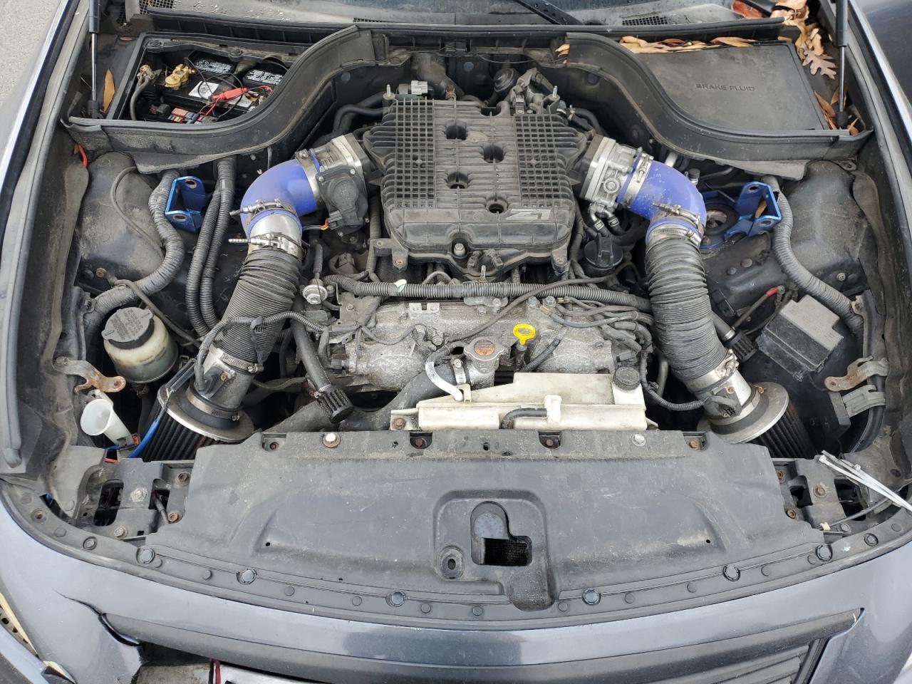 2012 Infiniti G VIN JN1CV6AR9CM973912 Copart auction photo, front end damage thumbnail 11