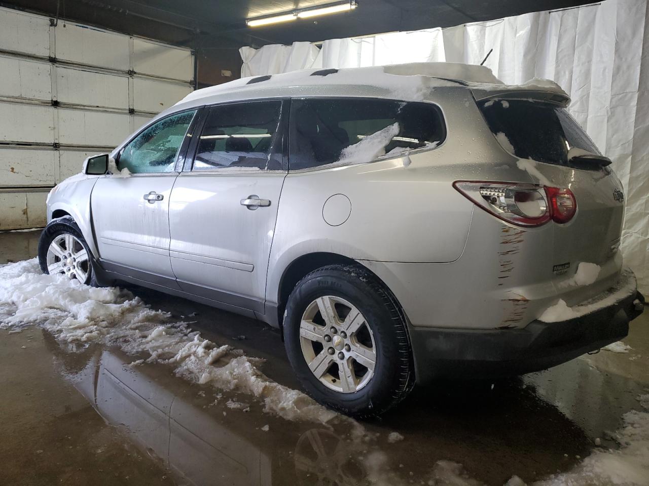 2012 Chevrolet Traverse VIN 1GNKVGED5CJ423970 Copart auction photo, front end / rear end damage thumbnail 2