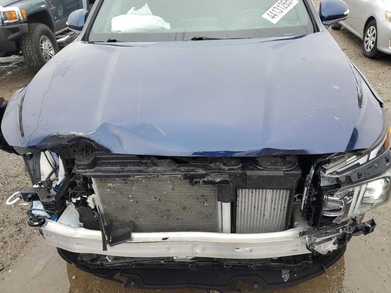 2023 Hyundai Santa Fe VIN 5NMS5DAL3PH544237 Copart auction photo, front end / minor dent/scratches damage thumbnail 13