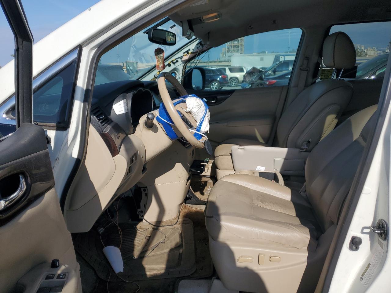 2015 Nissan Quest VIN JN8AE2KP3F9128933 Copart auction photo, front end damage thumbnail 7