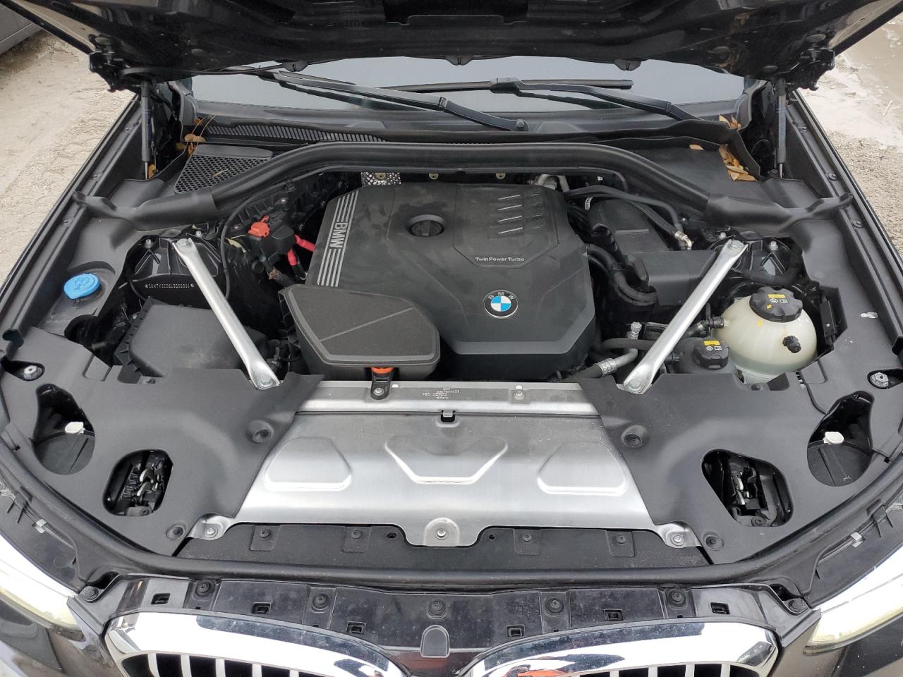 2020 BMW X3 VIN 5UXTY3C06L9D06933 Copart auction photo, rear end / mechanical damage thumbnail 12
