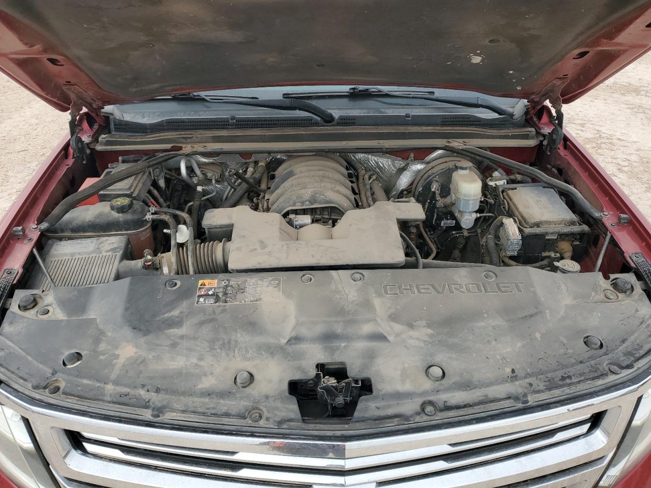 2015 Chevrolet Tahoe VIN 1GNSKCKC2FR247785 Copart auction photo, water/flood damage thumbnail 13