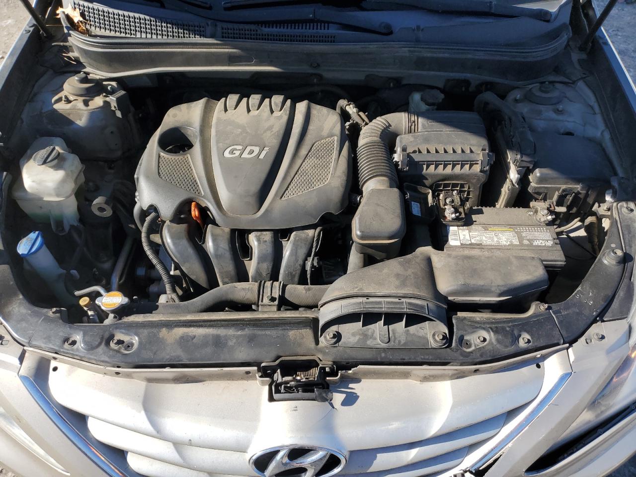 2011 Hyundai Sonata VIN 5NPEB4AC0BH182742 Copart auction photo, front end damage thumbnail 12