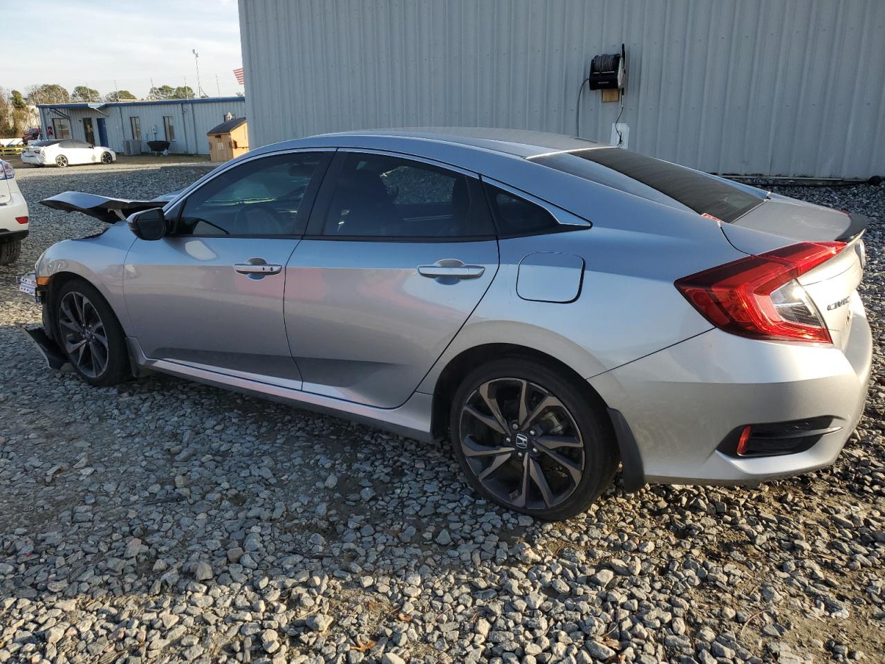 2019 Honda Civic VIN 19XFC2F88KE034045 Copart auction photo, all over damage thumbnail 2
