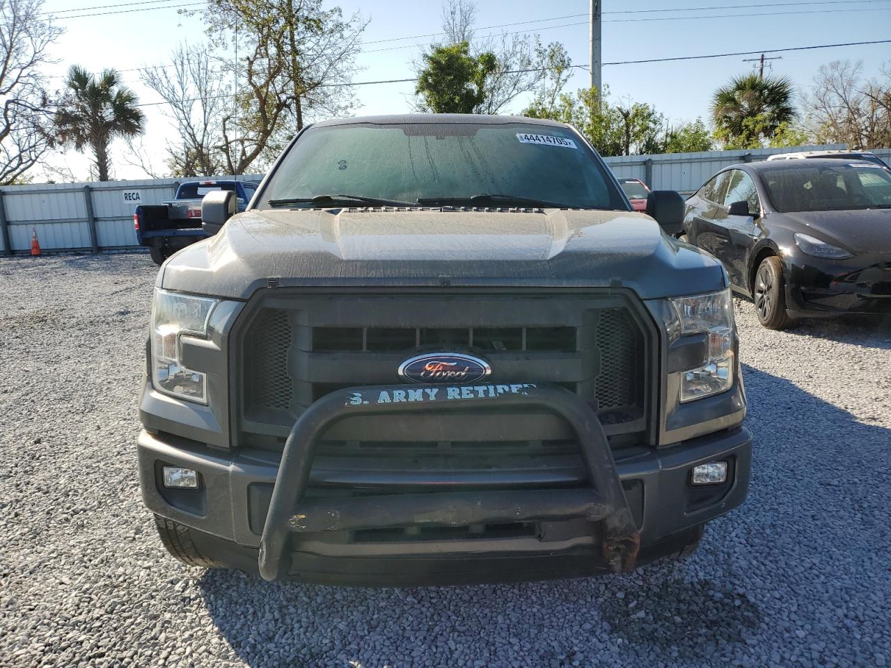 2016 Ford F-150 VIN 1FTEX1CP0GFC45615 Copart auction photo, rear end / undercarriage damage thumbnail 5