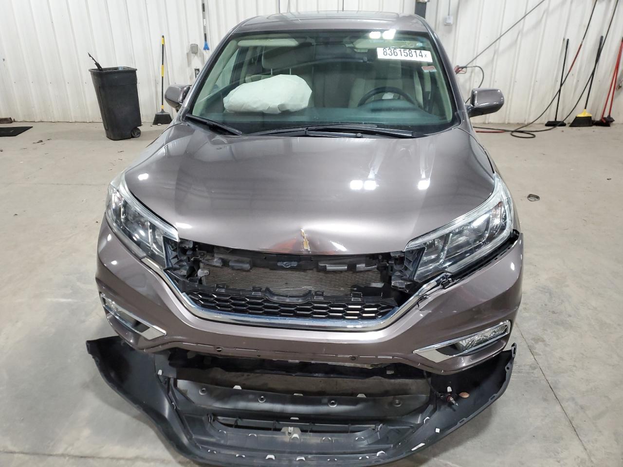2016 Honda CR-V VIN 2HKRM4H54GH721888 Copart auction photo, front end damage thumbnail 5
