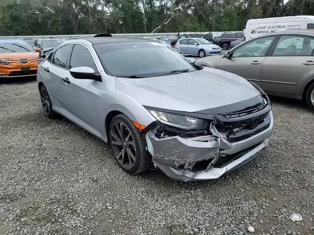 2021 Honda Civic VIN 2HGFC2F8XMH547421 Copart auction photo, front end damage thumbnail 11