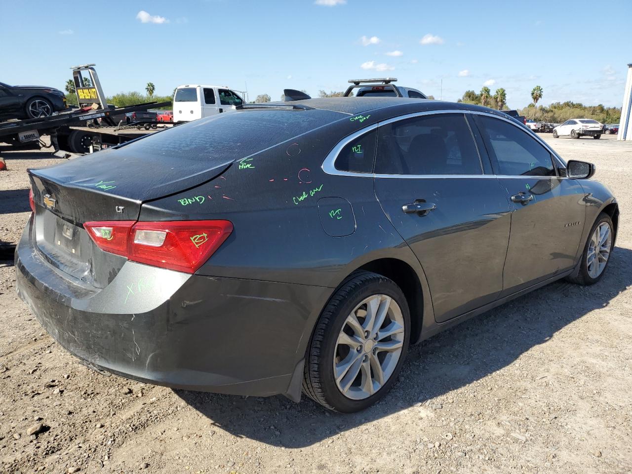 2016 Chevrolet Malibu VIN 1G1ZE5ST7GF342140 Copart auction photo, all over damage thumbnail 3