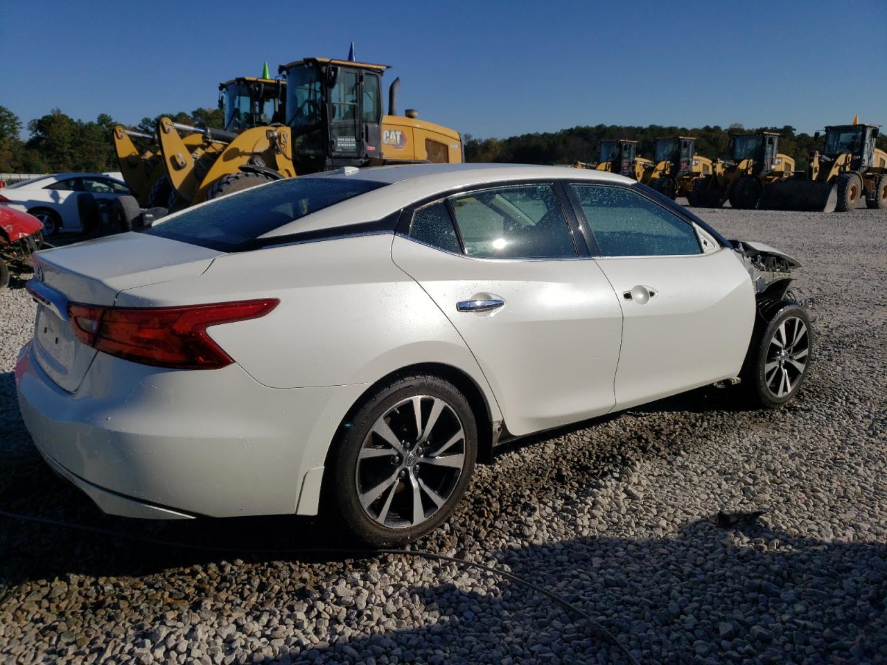 2018 Nissan Maxima VIN 1N4AA6AP7JC405441 Copart auction photo, front end / partial repair damage thumbnail 3