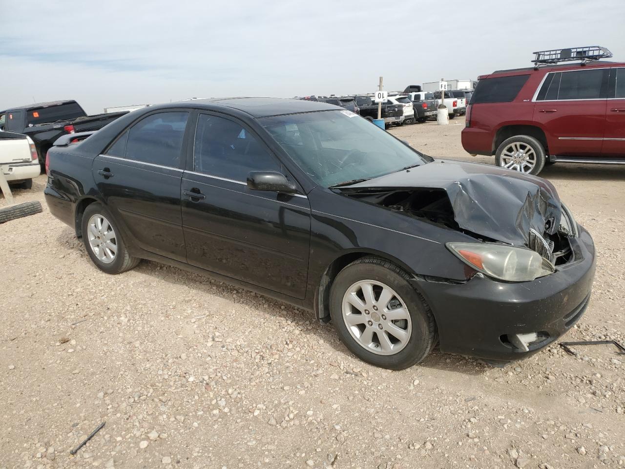 2003 Toyota Camry VIN 4T1BE32K13U238149 Copart auction photo, front end / minor dent/scratches damage thumbnail 4