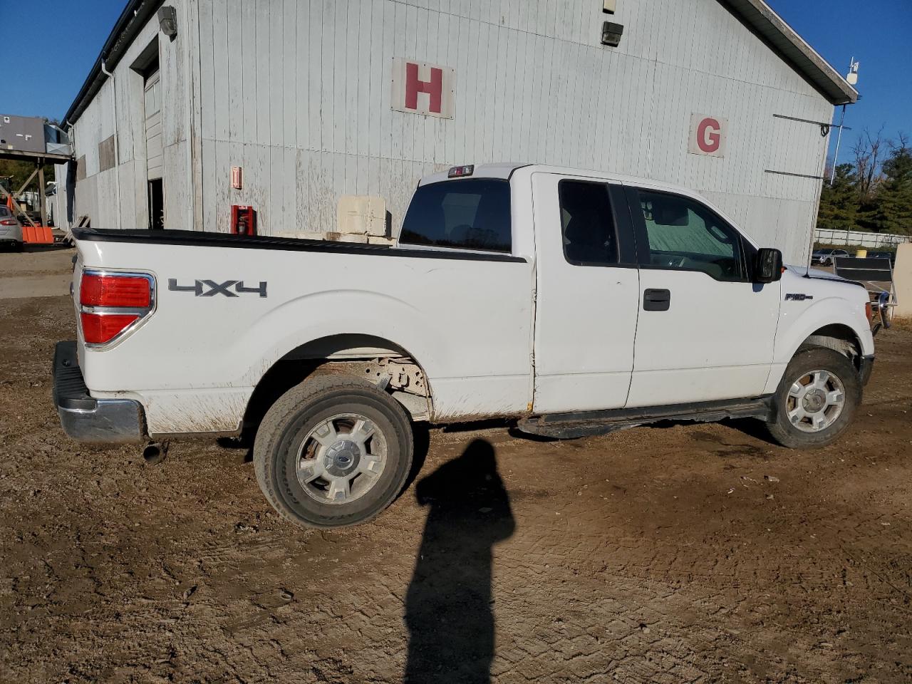2014 Ford F-150 VIN 1FTFX1EF3EKG06347 Copart auction photo, all over damage thumbnail 3