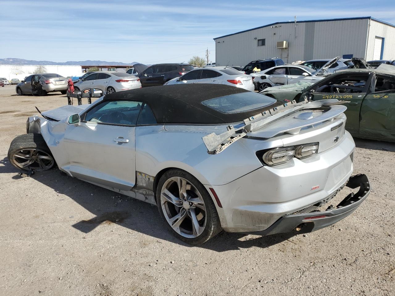2019 Chevrolet Camaro VIN 1G1FH3D79K0116191 Copart auction photo, all over / frame damage damage thumbnail 2