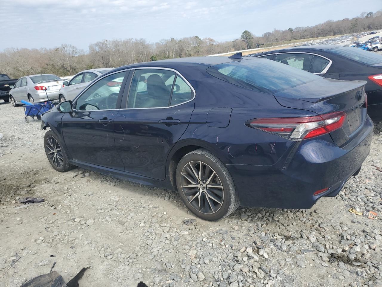 2021 Toyota Camry VIN 4T1T11AKXMU605105 Copart auction photo, front end damage thumbnail 2