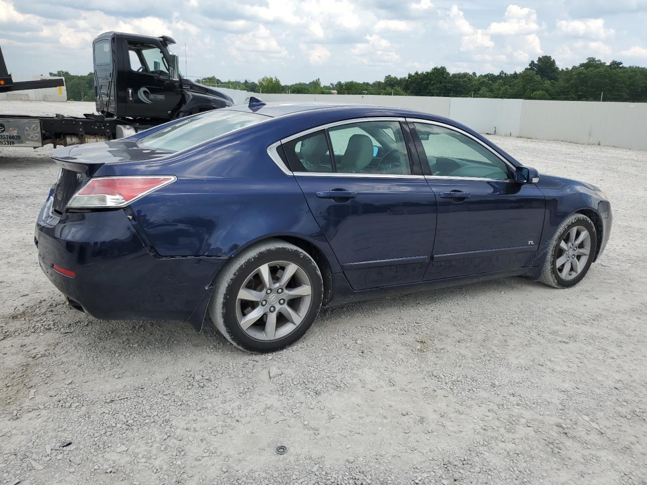 2013 Acura TL VIN 19UUA8F58DA004475 Copart auction photo, rear end damage thumbnail 3