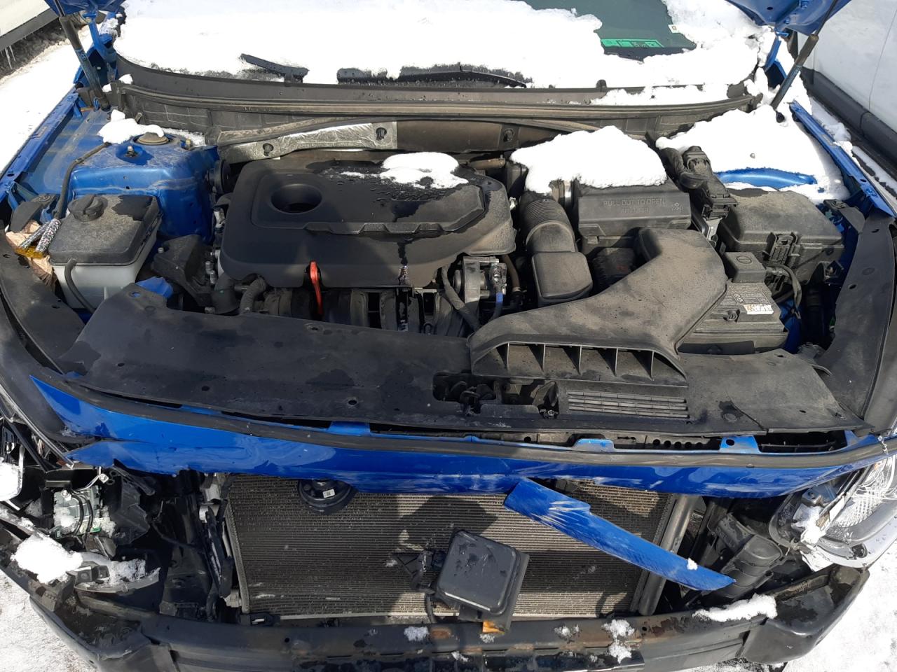 2019 Hyundai Sonata VIN 5NPE34AF2KH780189 Copart auction photo, front end damage thumbnail 11