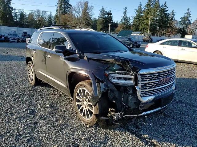 2021 GMC Acadia VIN 1GKKNXLSXMZ229453 Copart auction photo, front end / side damage thumbnail 12