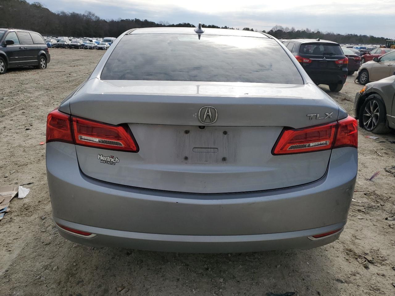 2018 Acura TLX VIN 19UUB1F56JA010193 Copart auction photo, frame damage damage thumbnail 6