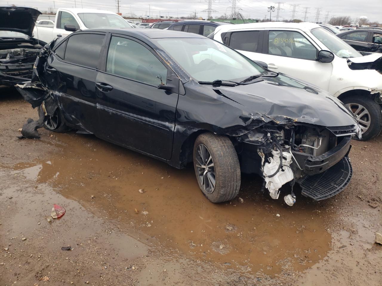 2016 Toyota Corolla VIN 2T1BURHE1GC718819 Copart auction photo, all over damage thumbnail 4