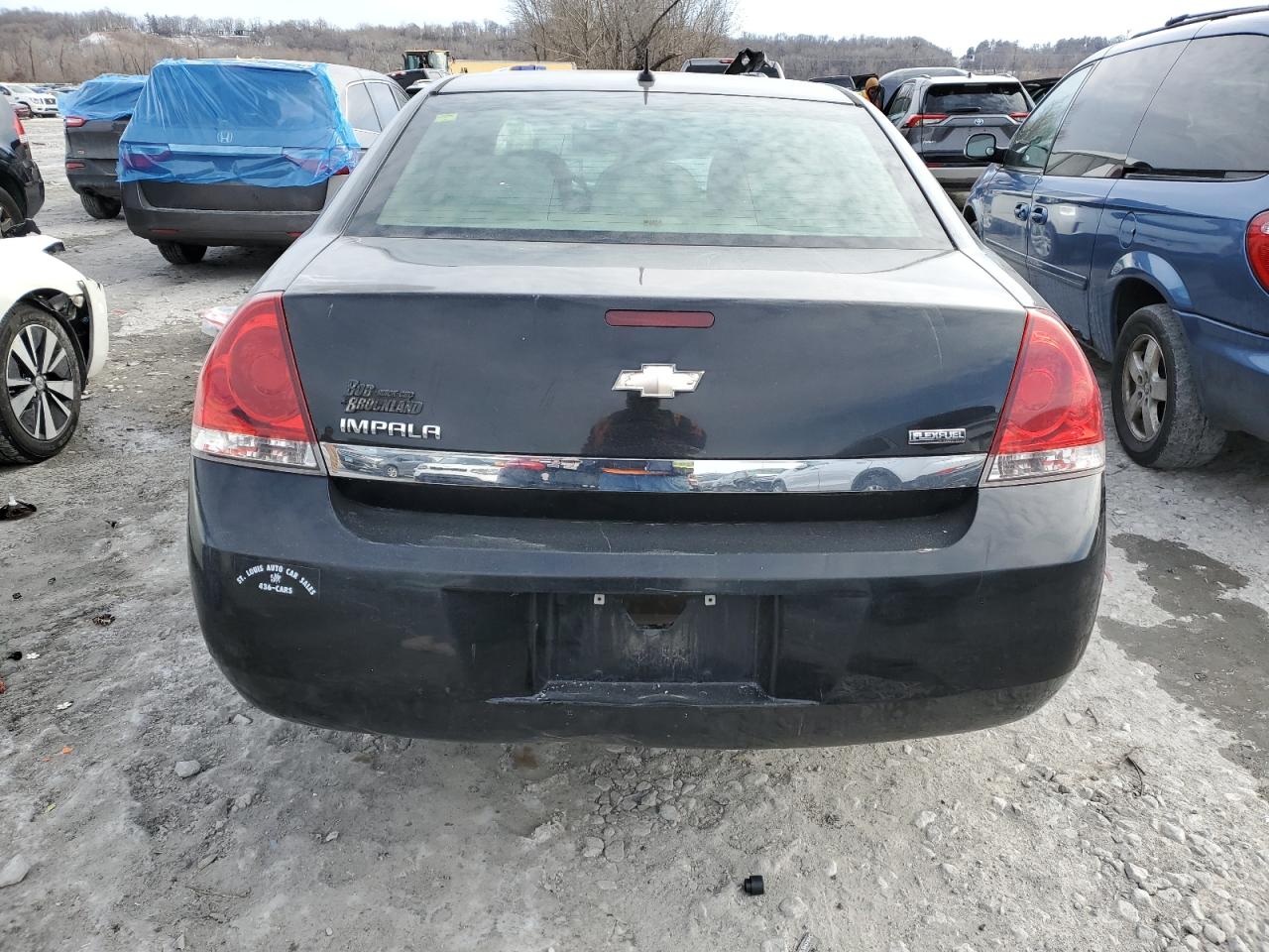 2011 Chevrolet Impala VIN 2G1WF5EK9B1329540 Copart auction photo, front end damage thumbnail 6