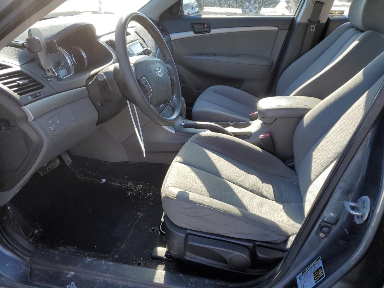 2010 Hyundai Sonata VIN 5NPET4AC2AH627865 Copart auction photo, front end damage thumbnail 7