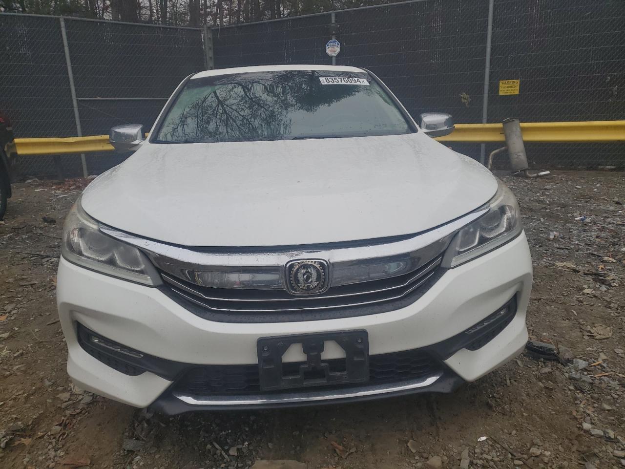 2017 Honda Accord VIN 1HGCR2F86HA277903 Copart auction photo, rear end damage thumbnail 5