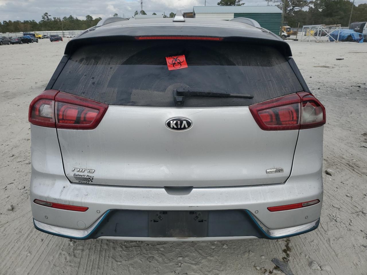 2019 KIA Niro VIN KNDCC3LD6K5236548 Copart auction photo, undercarriage / front end damage thumbnail 6