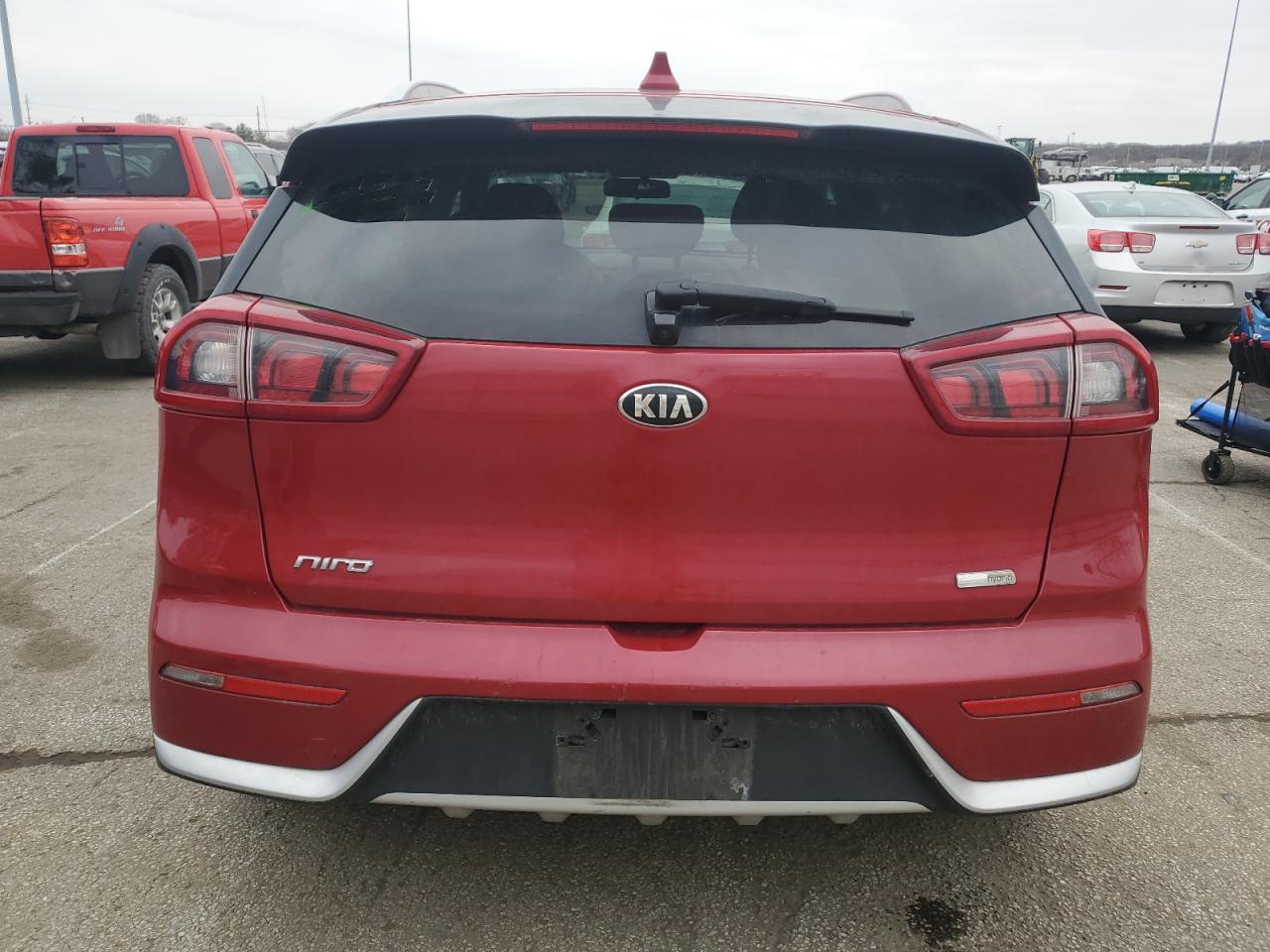 2018 KIA Niro VIN KNDCB3LC3J5176186 Copart auction photo, hail damage thumbnail 6