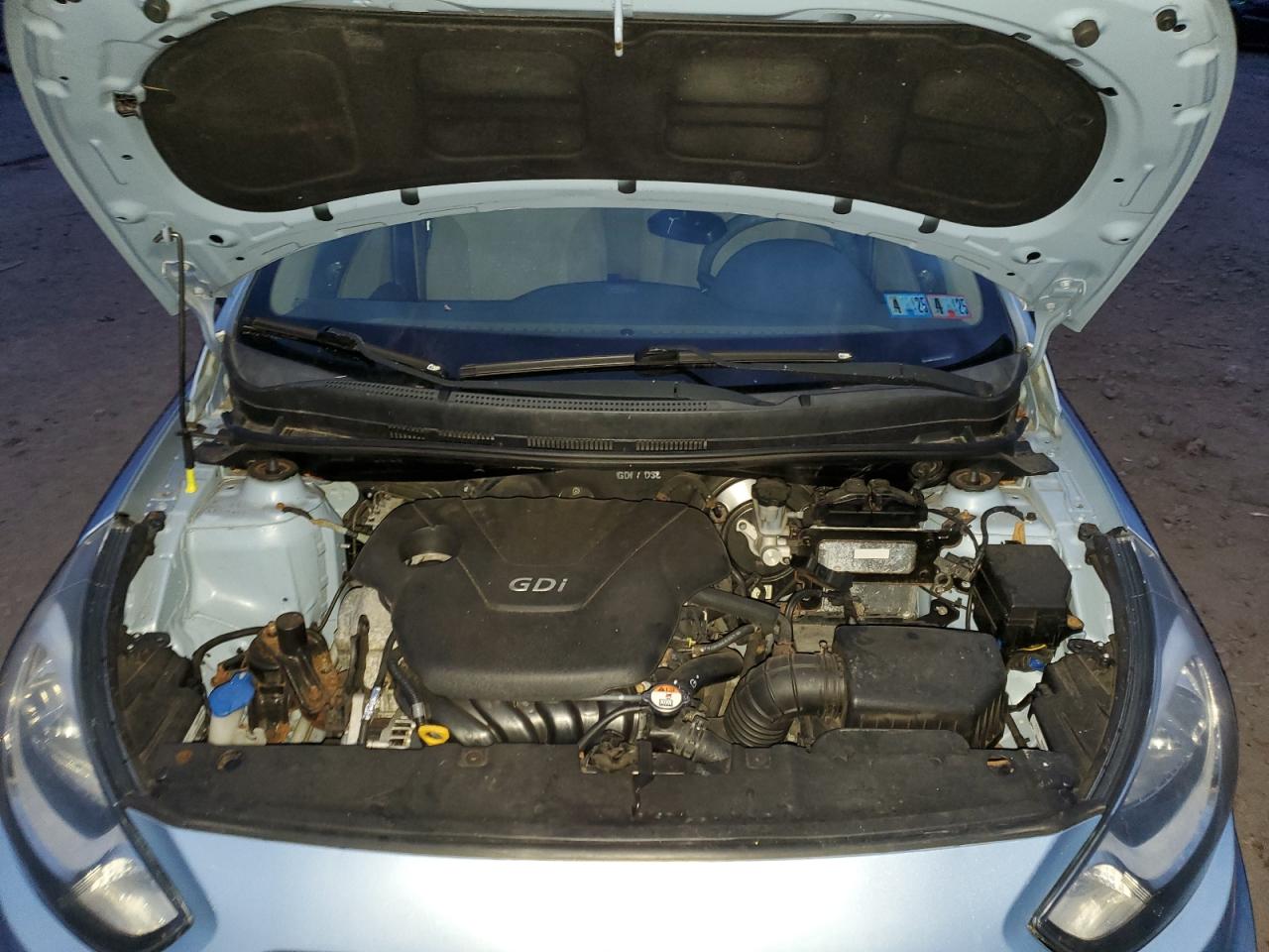2013 Hyundai Accent VIN KMHCT4AE3DU427687 Copart auction photo, rear end damage thumbnail 13