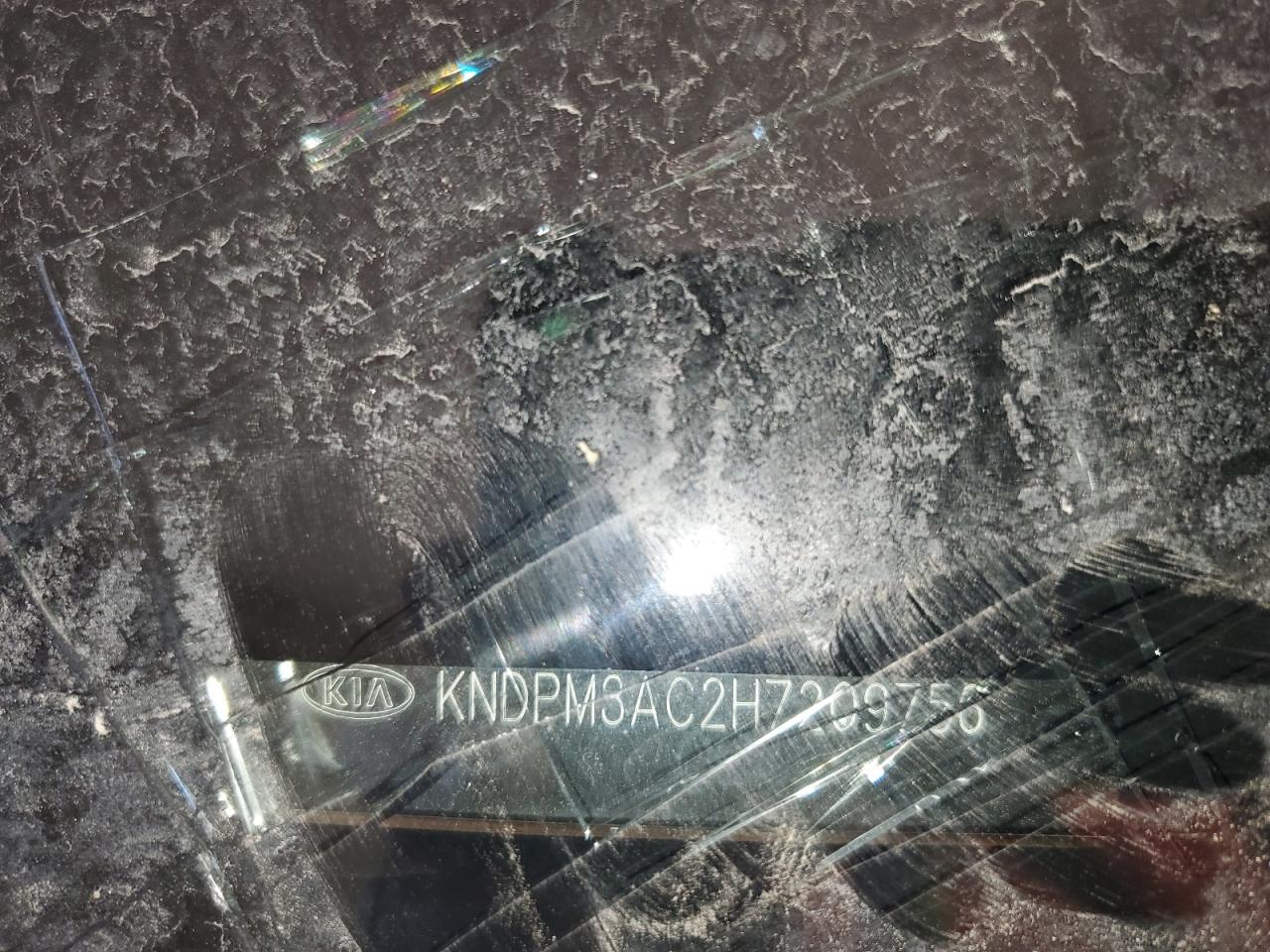 2017 KIA Sportage VIN KNDPM3AC2H7209756 Copart auction photo, rollover damage thumbnail 14