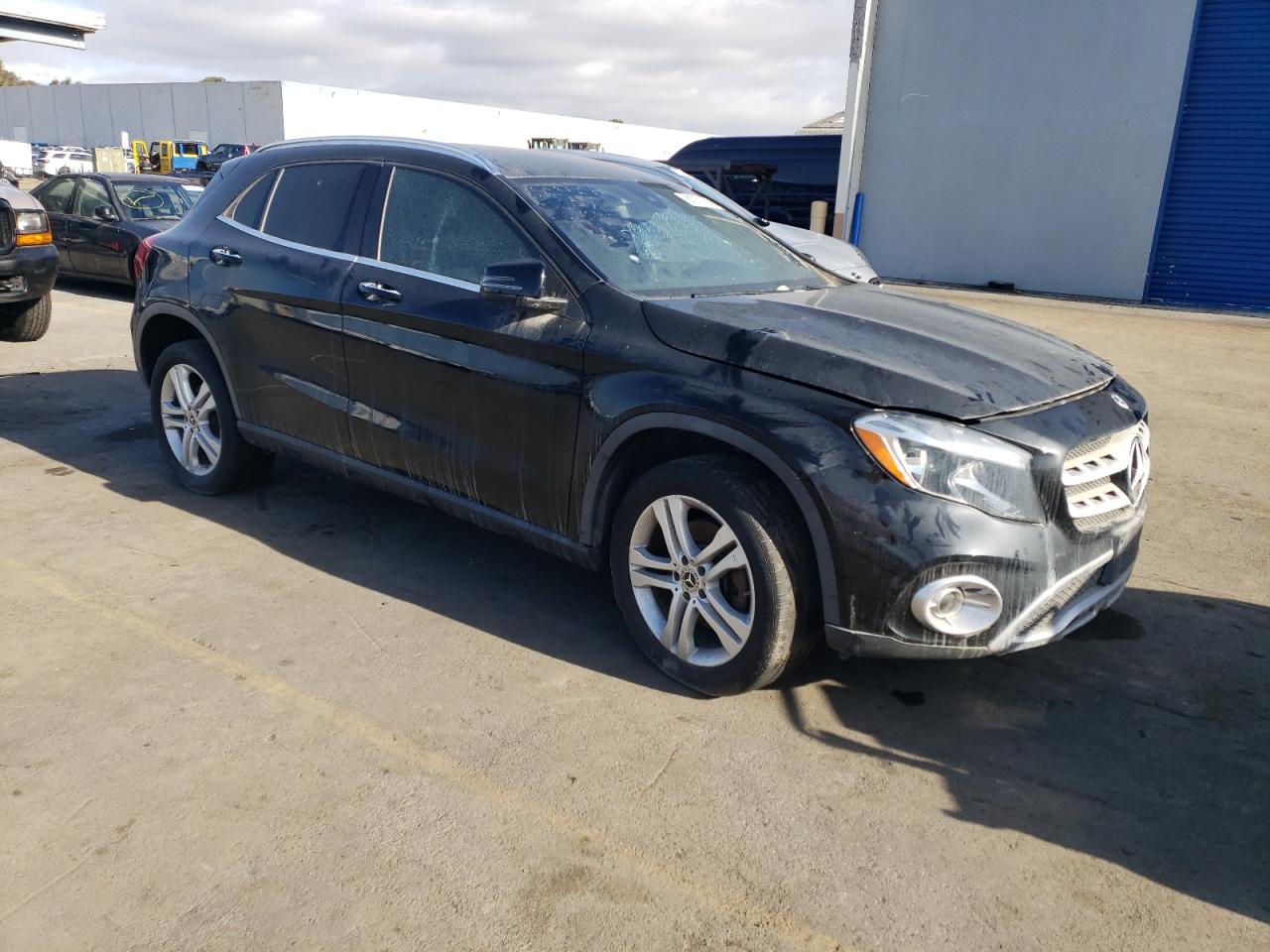 2020 Mercedes-Benz GLA-klasse VIN WDCTG4GB9LU022710 Copart auction photo, vandalism damage thumbnail 4