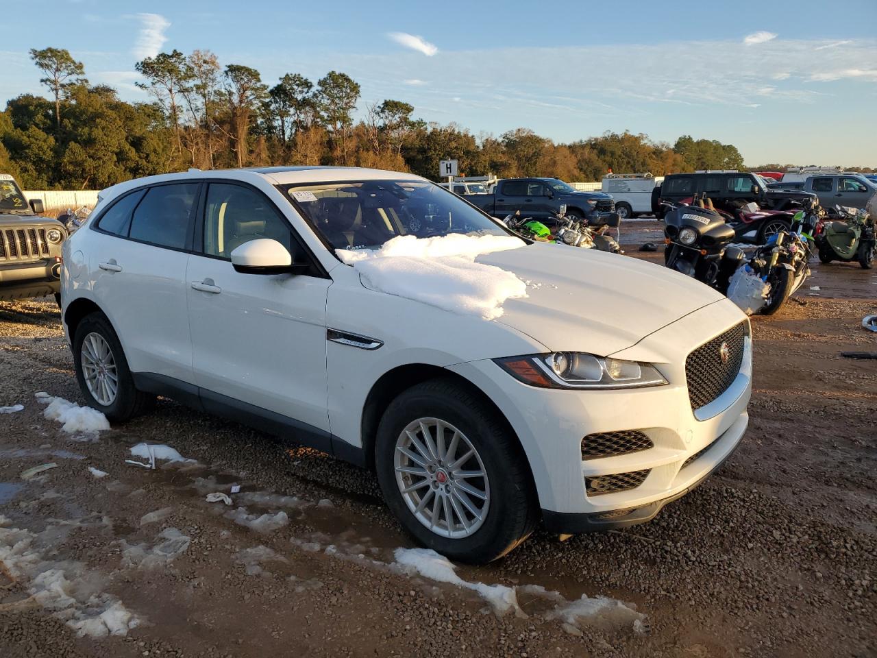2017 Jaguar F-Pace VIN SADCS2BN8HA085529 Copart auction photo, normal wear / mechanical damage thumbnail 4