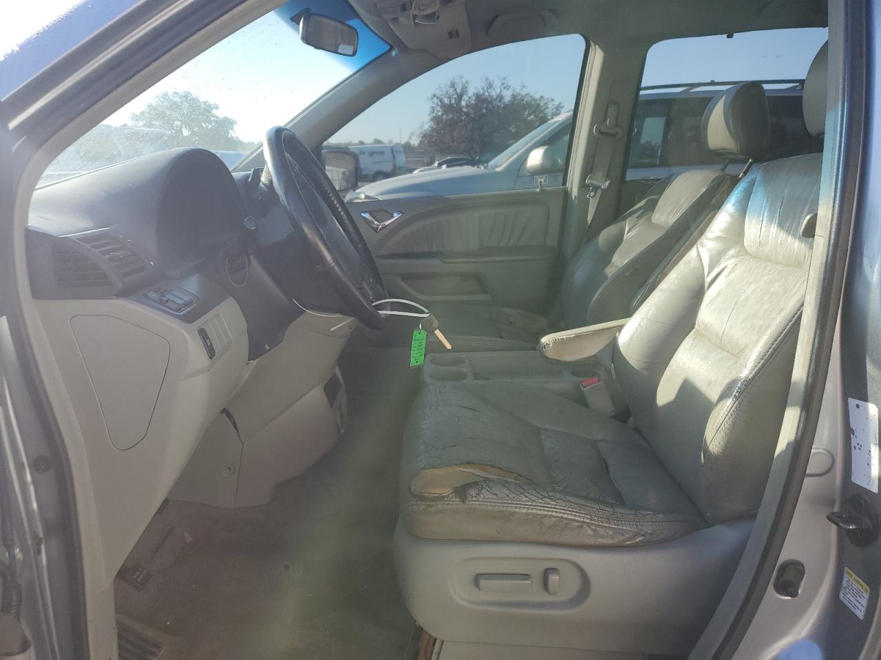 2006 Honda Odyssey VIN 5FNRL38706B108615 Copart auction photo, front end / side damage thumbnail 7