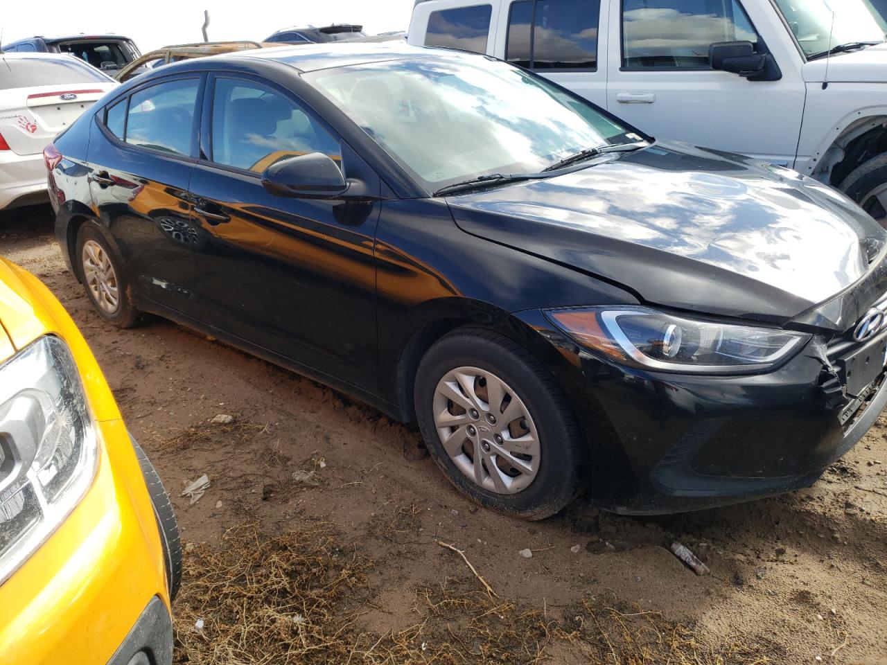 2018 Hyundai Elantra VIN 5NPD74LF6JH335658 Copart auction photo, front end damage thumbnail 4