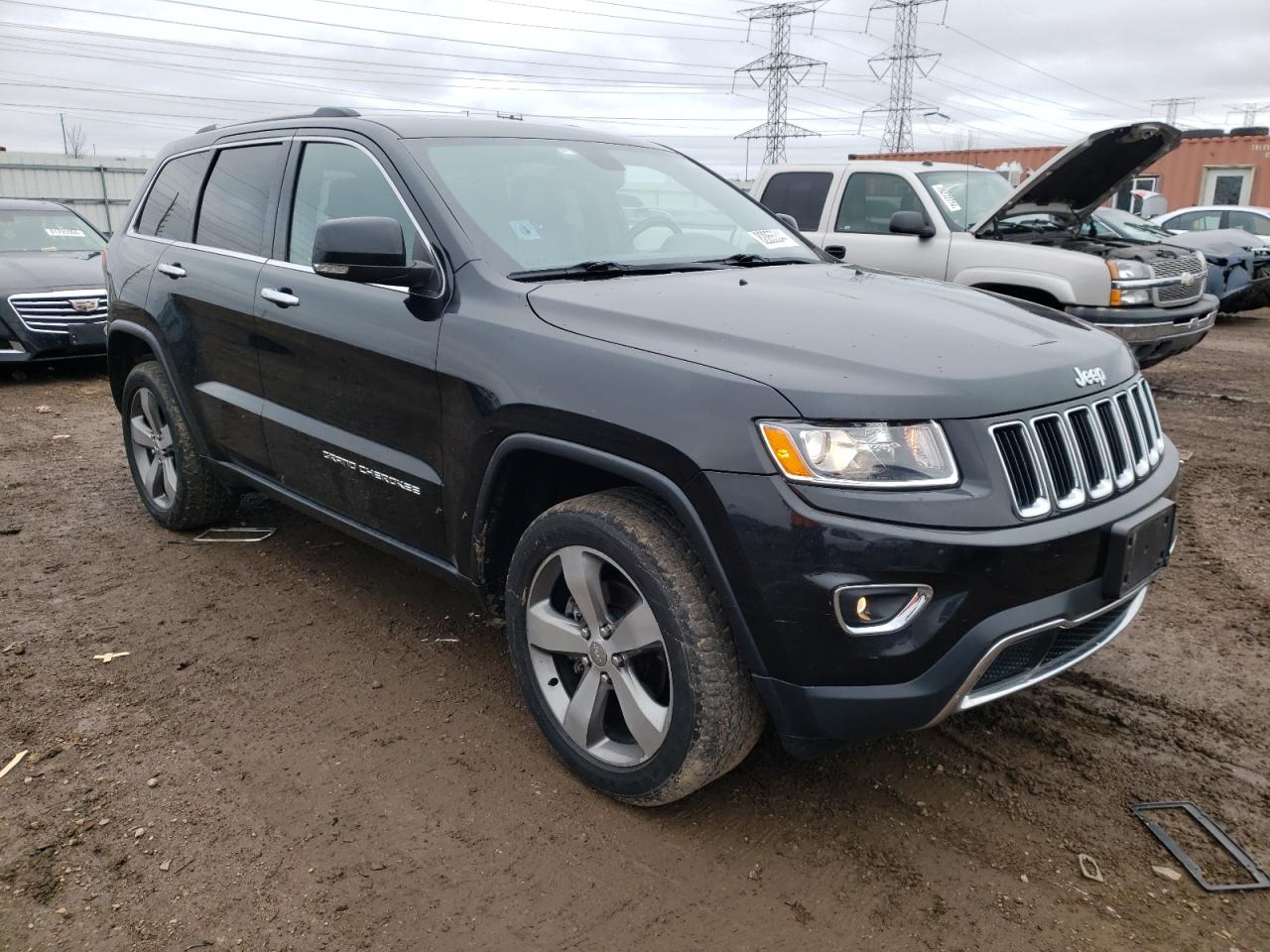 2014 Jeep Grand Cherokee VIN 1C4RJFBG2EC526136 Copart auction photo, rear end damage thumbnail 4