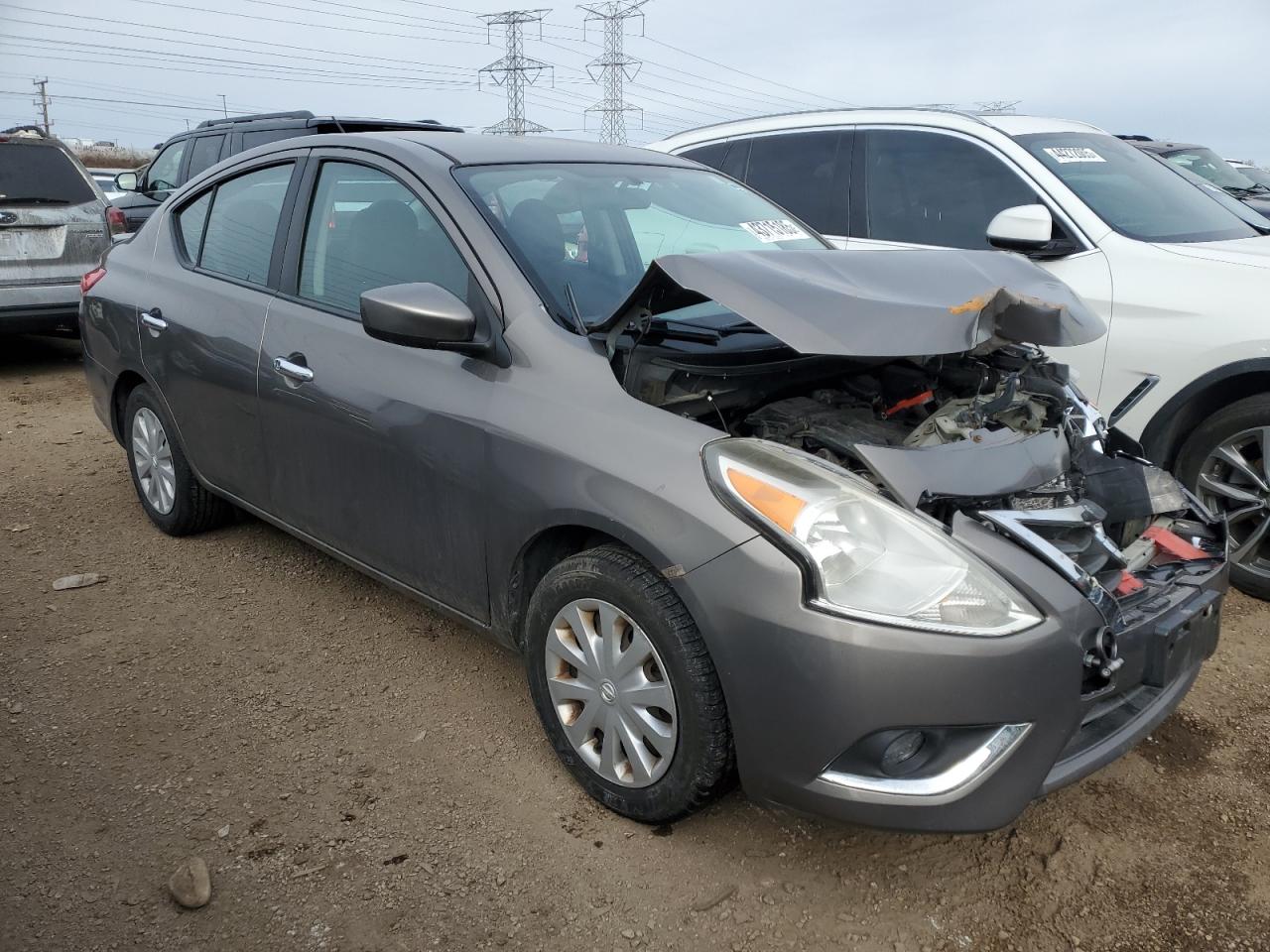 2015 Nissan Versa VIN 3N1CN7APXFL913821 Copart auction photo, front end / minor dent/scratches damage thumbnail 4
