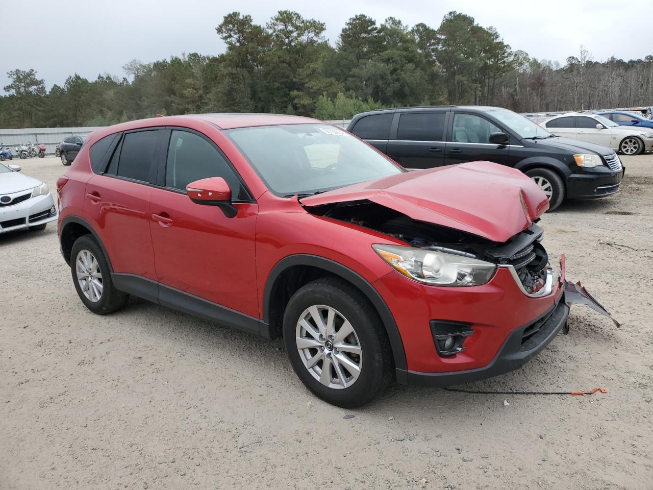 2016 Mazda CX-5 VIN JM3KE4CY9G0832702 Copart auction photo, front end / rear end damage thumbnail 4
