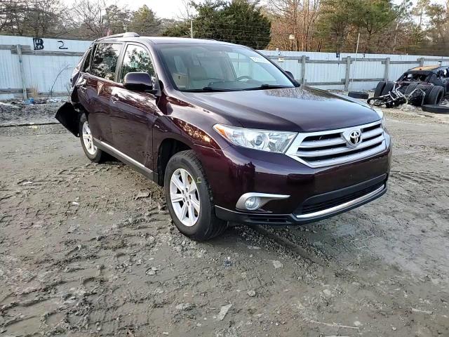 2013 Toyota Highlander VIN 5TDBK3EHXDS200535 Copart auction photo, rear end damage thumbnail 11