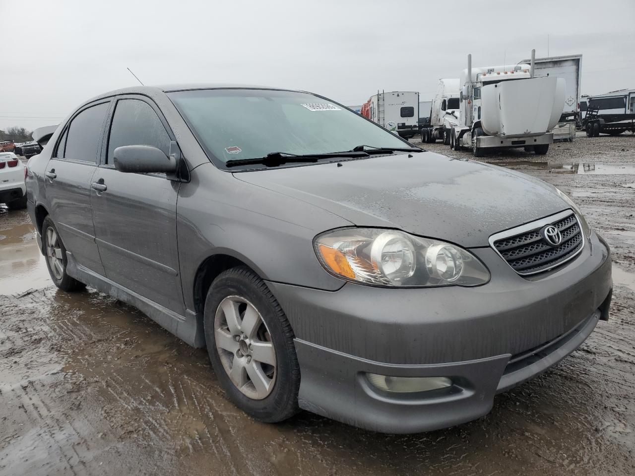 2007 Toyota Corolla VIN 1NXBR32E67Z812443 Copart auction photo, water/flood / rear end damage thumbnail 4
