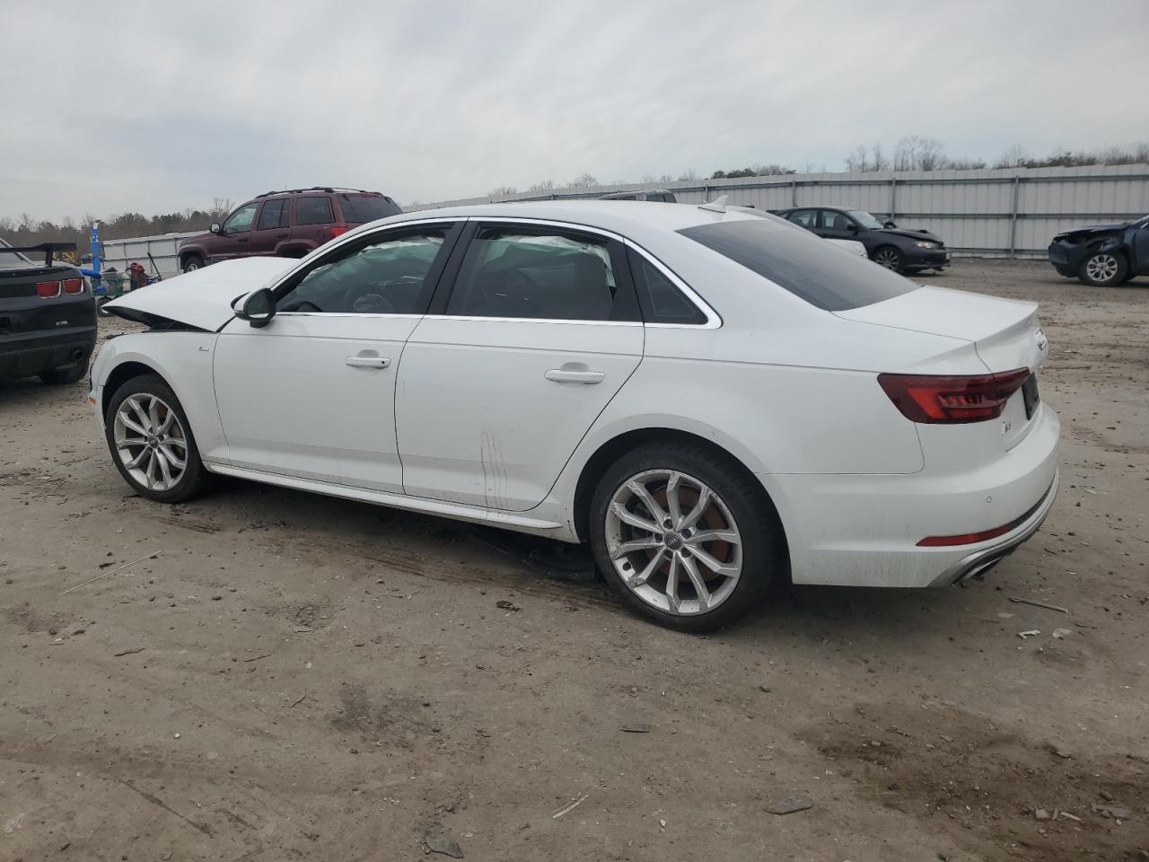 2019 Audi A4 VIN WAUENAF42KA056085 Copart auction photo, front end / minor dent/scratches damage thumbnail 2