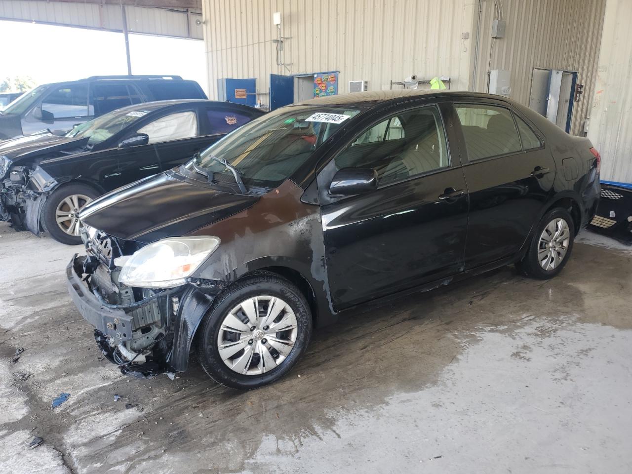2012 Toyota Yaris VIN JTDBT4K36CL013255 - Copart auction photo