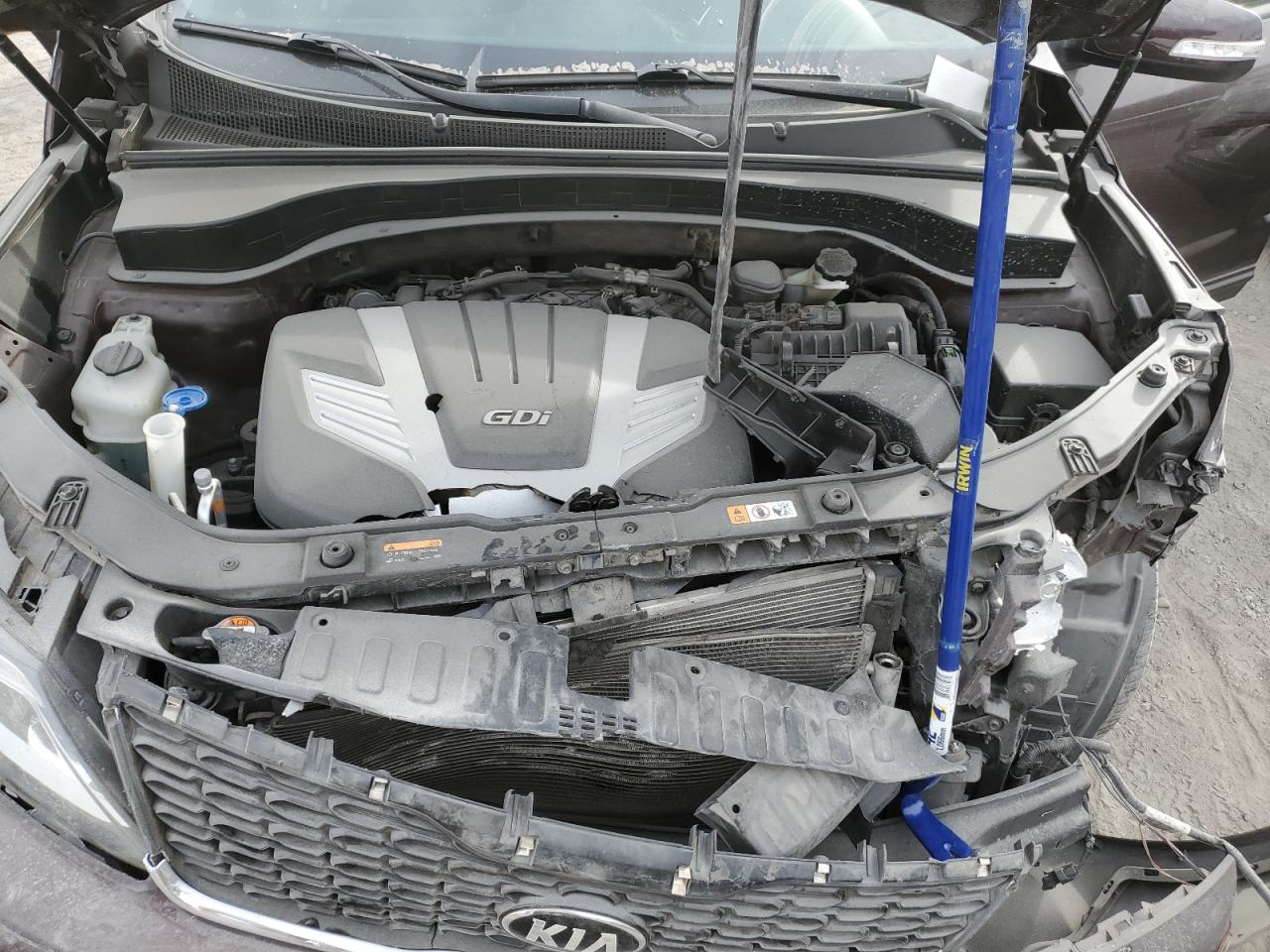2015 KIA Sorento VIN 5XYKT4A72FG564626 Copart auction photo, front end damage thumbnail 12