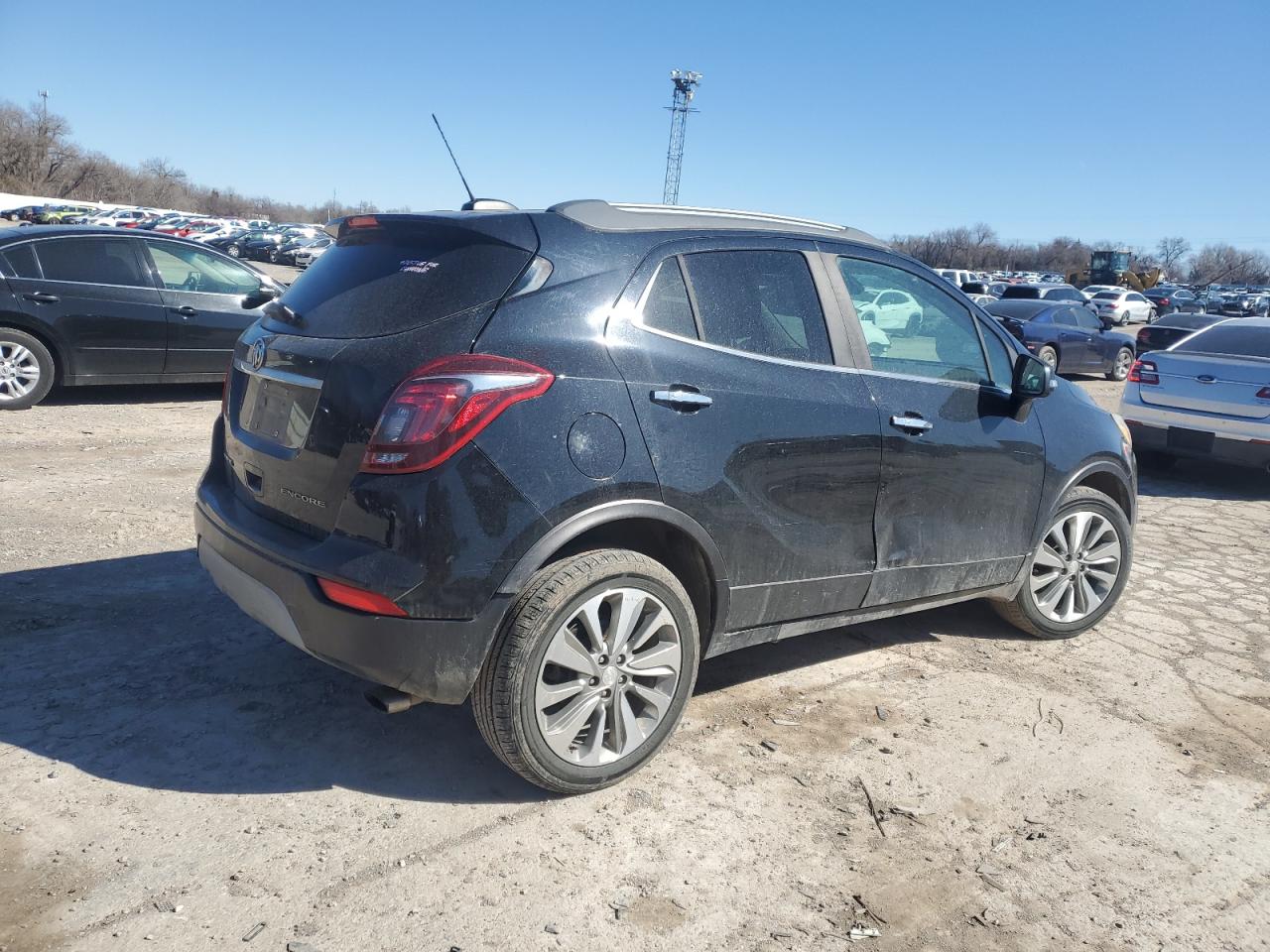 2017 Buick Encore VIN KL4CJASB9HB174643 Copart auction photo, front end / minor dent/scratches damage thumbnail 3