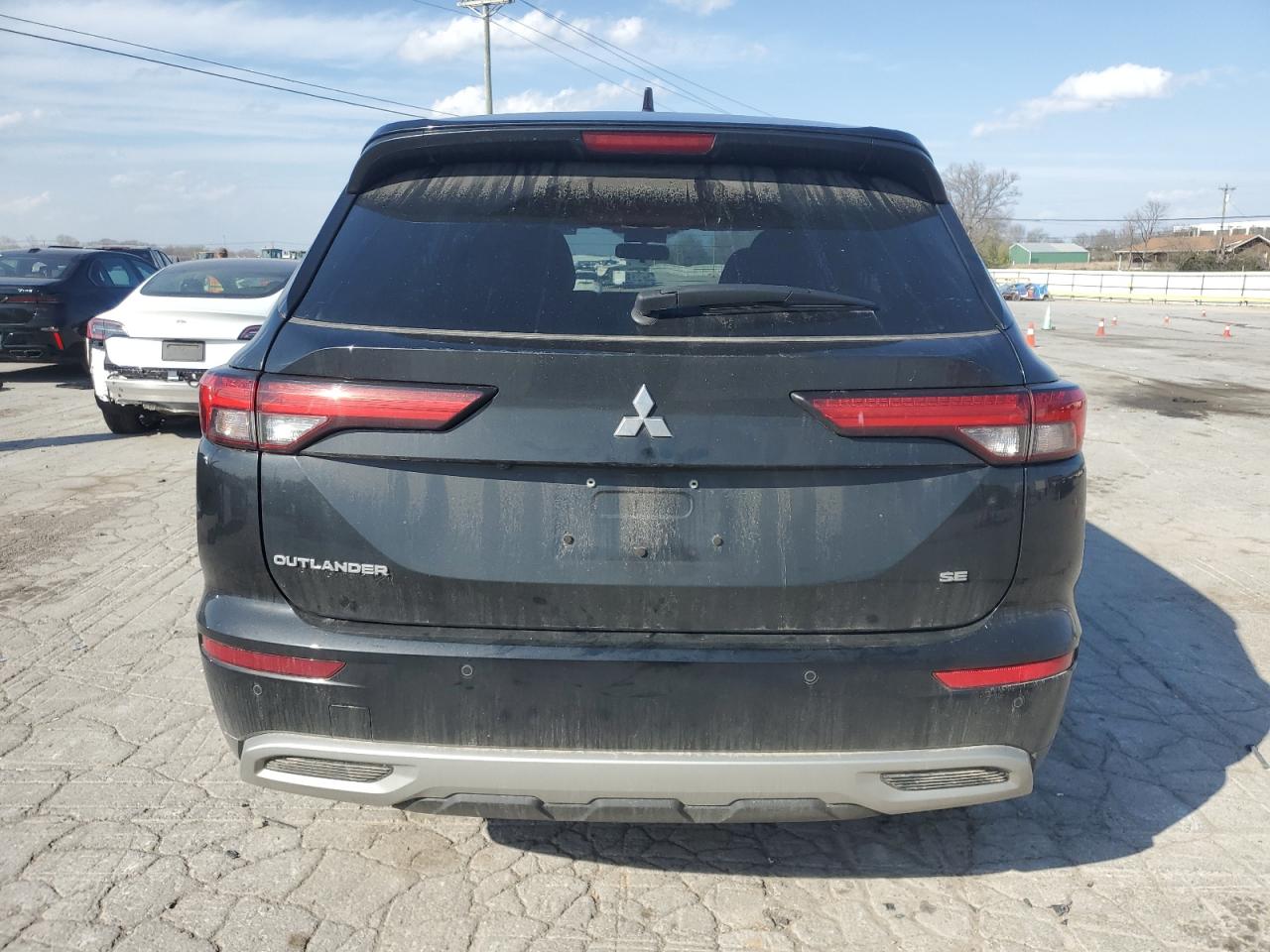 2023 Mitsubishi Outlander VIN JA4J3UA83PZ033615 Copart auction photo, front end damage thumbnail 6